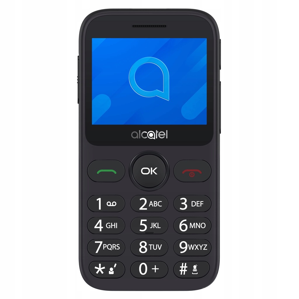 Telefon komórkowy dla Seniora ALCATEL 2020X 32GB 4G LTE SOS MENU EN DE