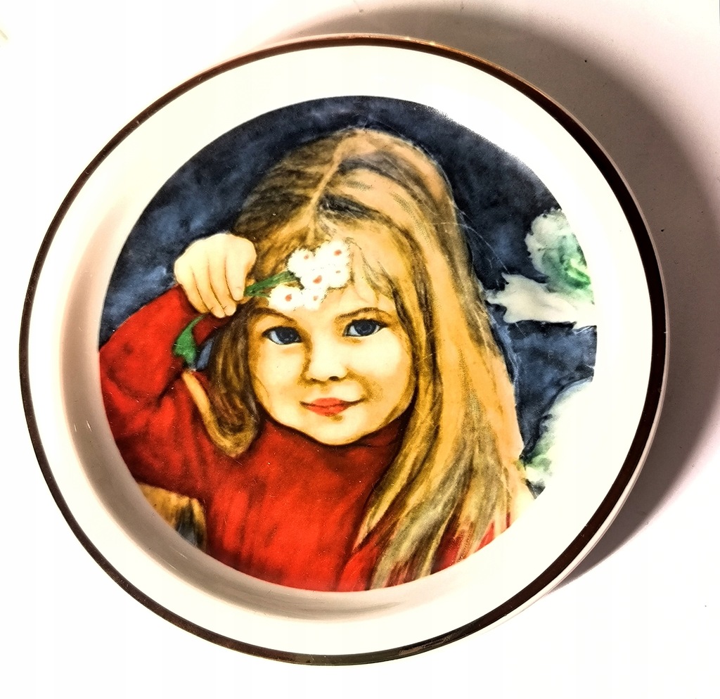 Talerz Porcelanowy Wawel - Dzieci w Malarstwie