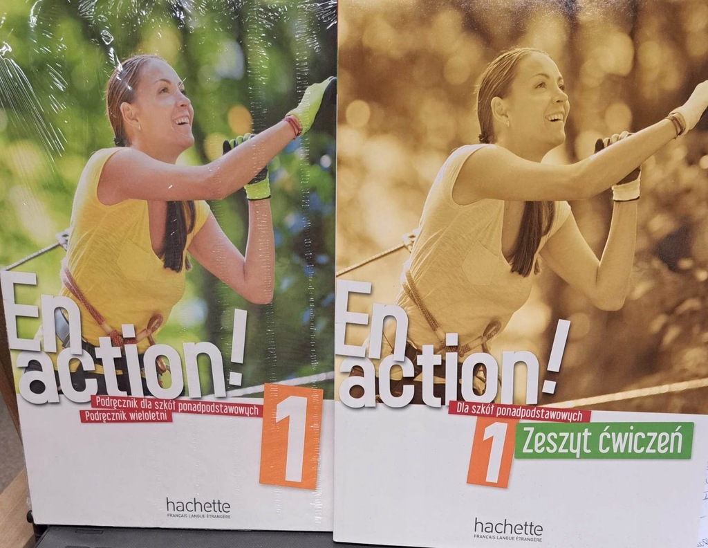 En Action! 1 PODRĘCZNIK + ZESZYT ĆWICZEŃ HACHETTE