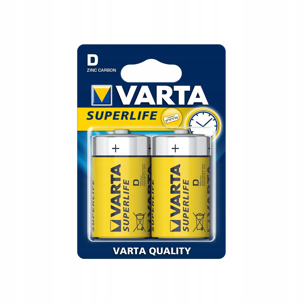 Varta Bateria Superlife R20 2 szt. ()