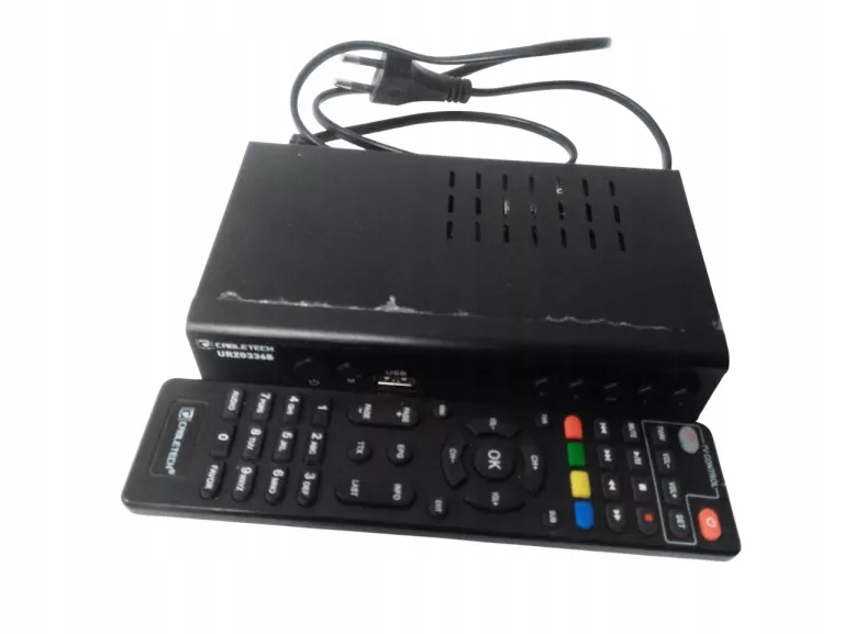 DEKODER TUNER CABLETECH URZ0336B DVB-T2 HEVC