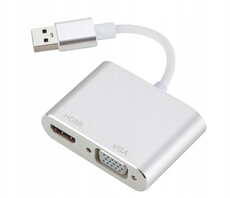 Купить ВИДЕОКАРТА Разветвитель USB 3.0 для HDMI и VGA: отзывы, фото, характеристики в интерне-магазине Aredi.ru