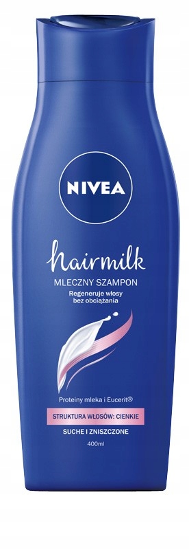 NIVEA Hair Milk Szampon mleczny 400ml