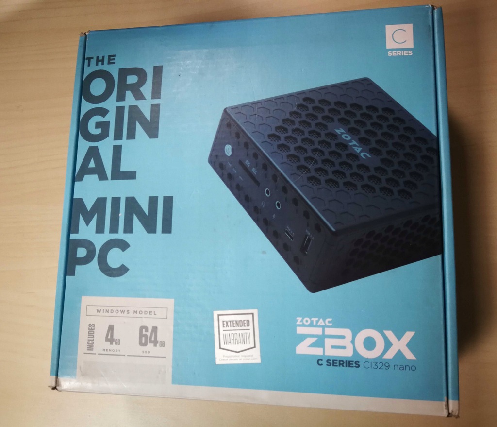 Zotac zbox ci329 nano 13133335401 oficjalne archiwum allegro