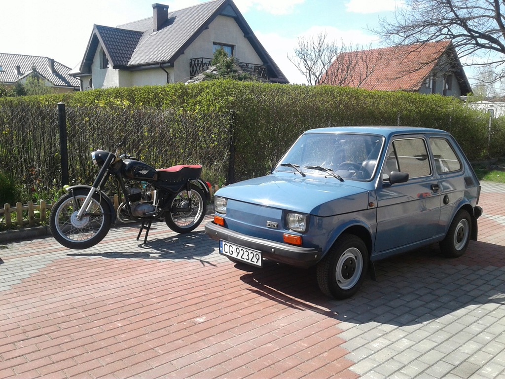 Oryginalny Maluch Fiat 126P 0.6 30 KM