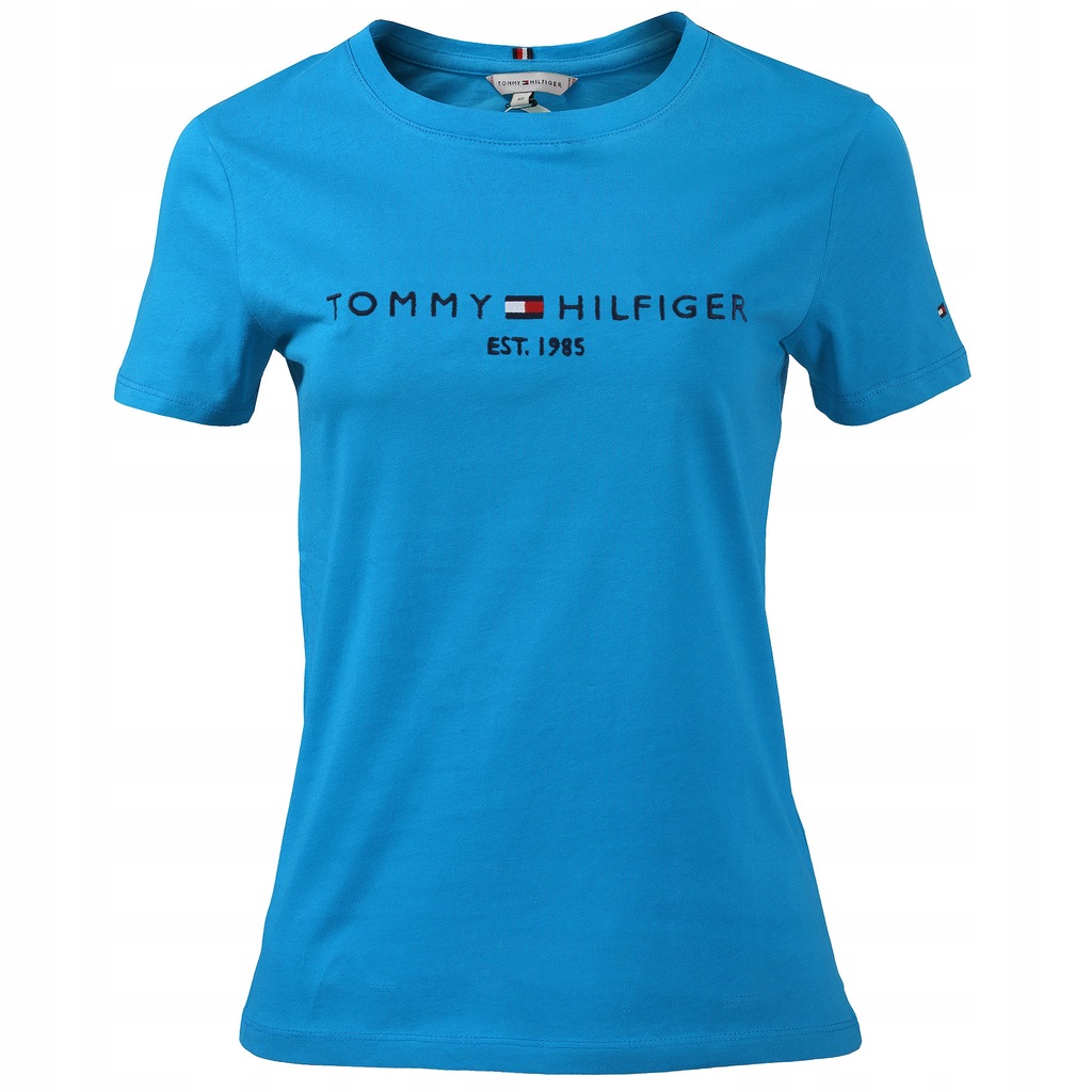 T-shirt Koszulka Tommy Hilfiger EST.85 Niebieska S