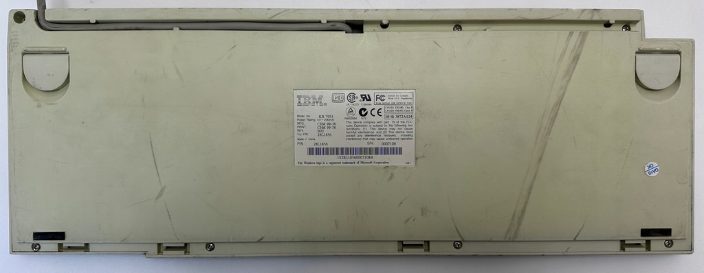 出回りほぼなし貴重品IBM PS2キーボード・マウスセットKB-7953 出回り