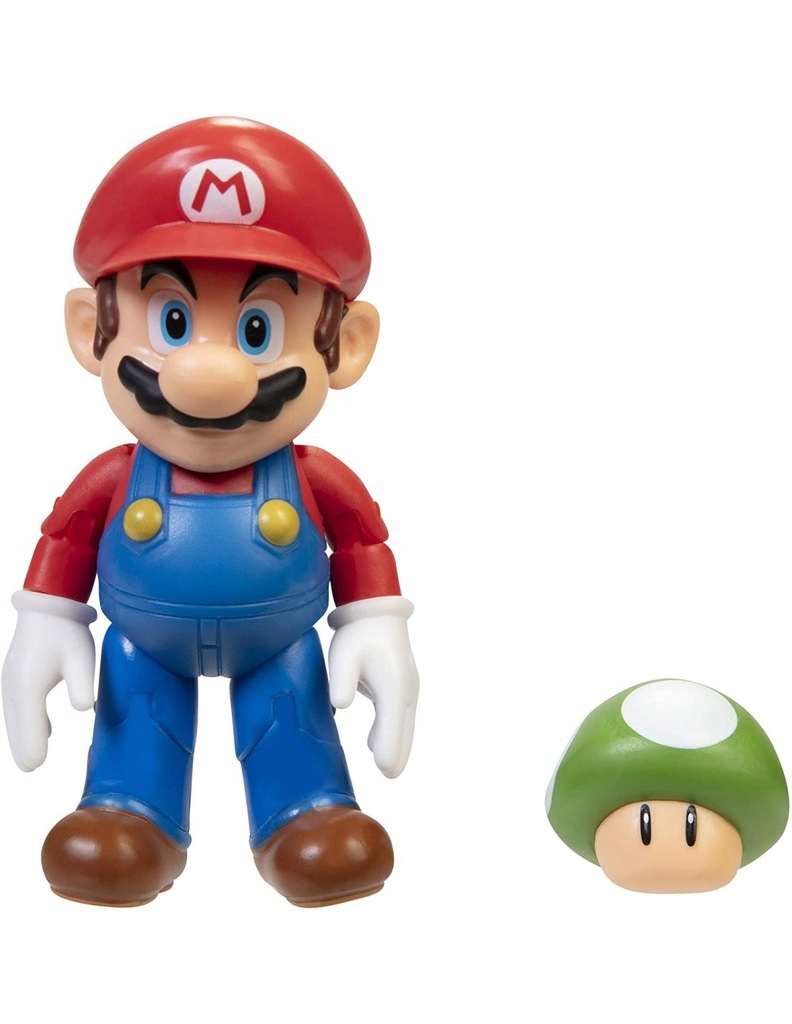 SUPER MARIO FIGURKA MARIO + 1 UP GRZYB 40675