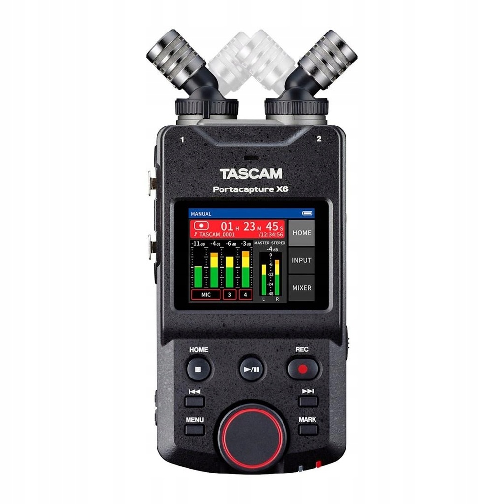 Tascam Portacapture X6 - Rejestrator i interfejs audio USB z 6 kanałami