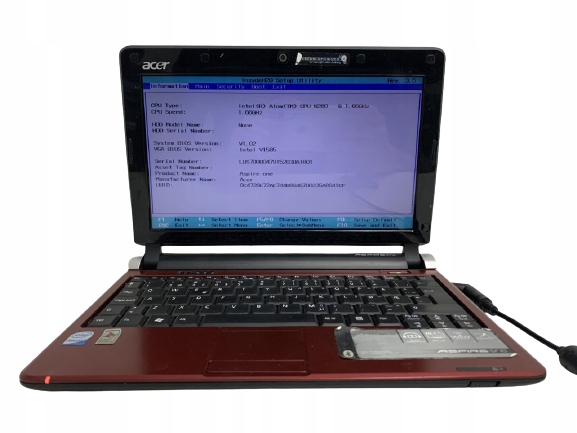Acer aspire 2024 one kav 60