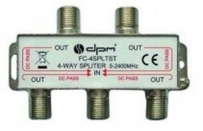 SPLITTER,ANTENOWY ROZGALEZIACZ X4 DPM HQ NOWY