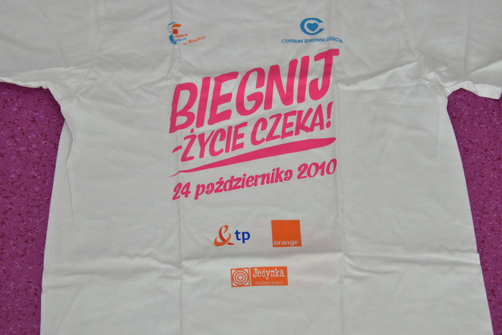 CZD Koszulkę z pierwszego biegu po życie w 2010 r.