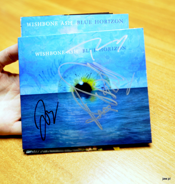 Płyta WISHBONE ASH - BLUE HORIZON z autografami