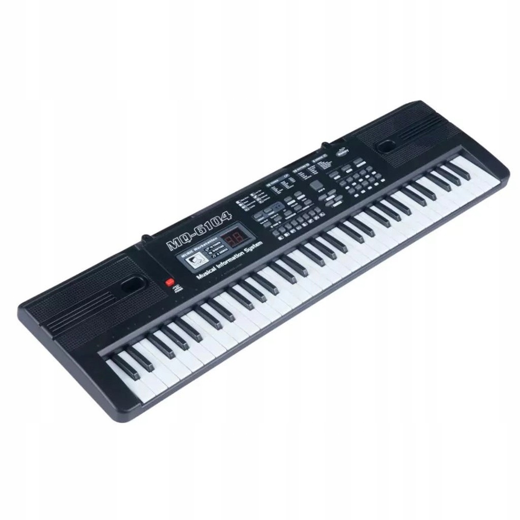 Organy keyboard elektroniczne do nauki mikrofon