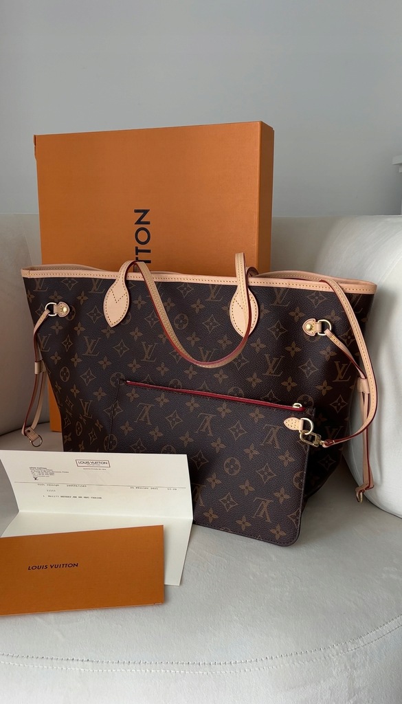 Torebka Louis Vuitton NEVERFULL MM MONOGRAM M41177