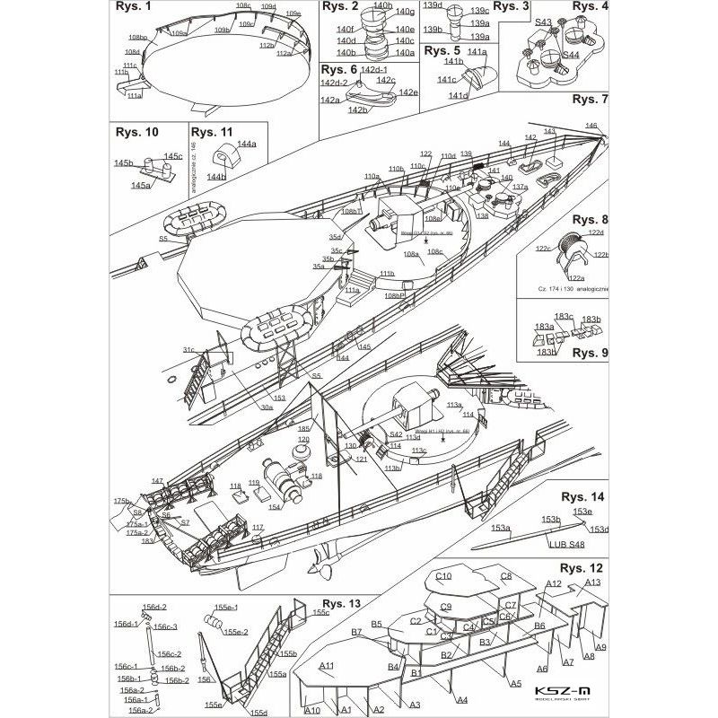 Купить WAK 2-3/14 Американская канонерская лодка USS Erie 1:200: отзывы, фото, характеристики в интерне-магазине Aredi.ru