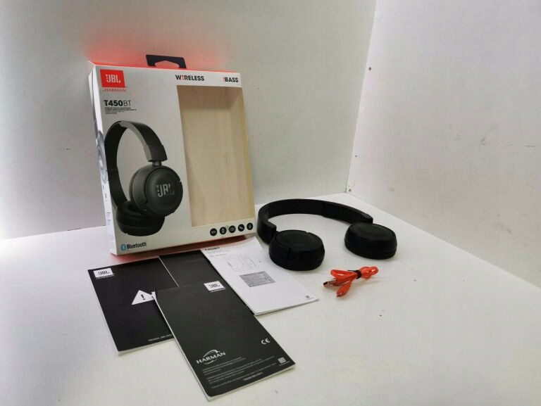 SŁUCHAWKI BEZPRZEWODOWE JBL T450 BT