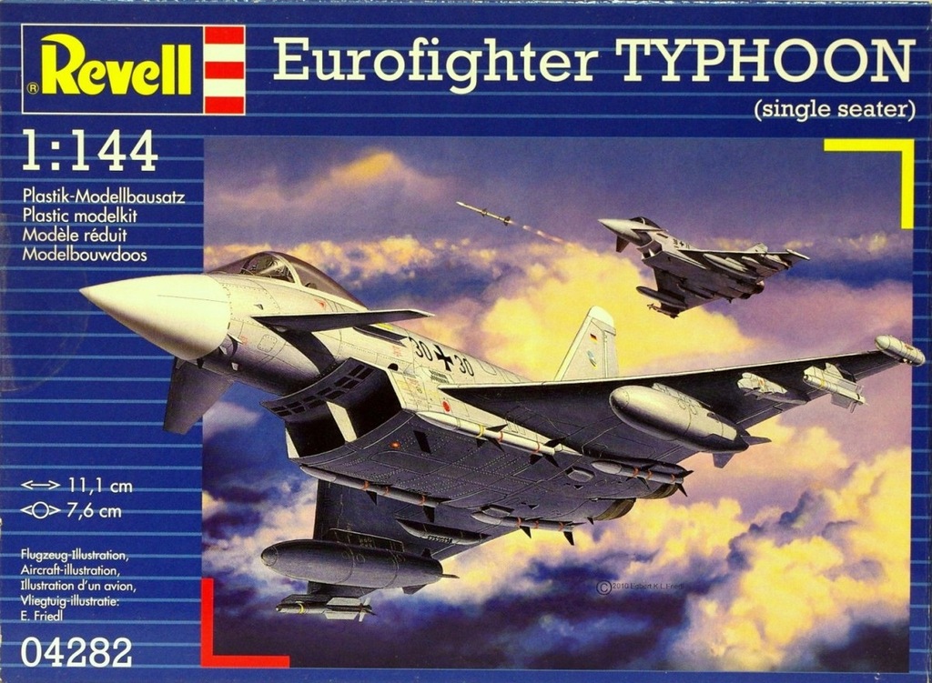 Model do sklejania Revell Eurofighter Typhoon