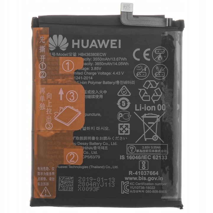 Nowa ORYG Bateria Huawei P30 ELE-L29 HB436380ECW