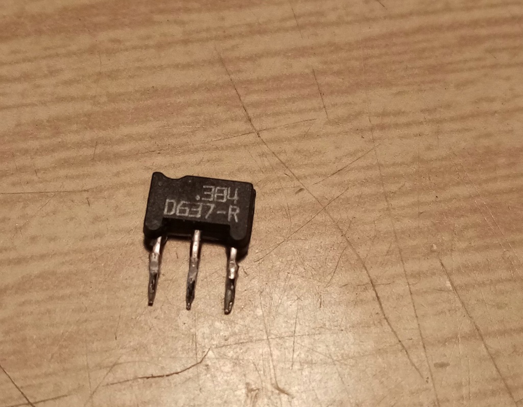 Tranzystor D637-R 2SD637-R oryginał do TECHNICS