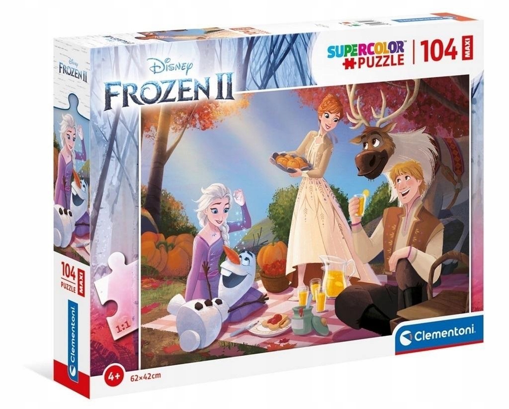 Puzzle 104 Maxi Super Kolor Frozen 2