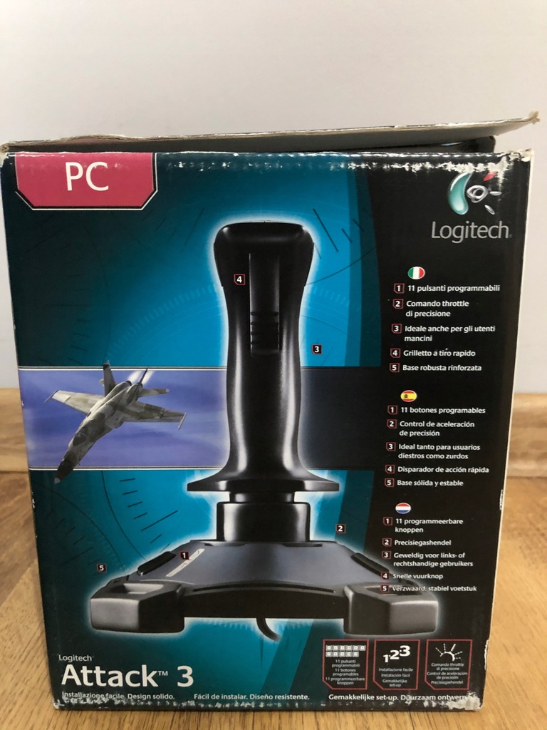 Купить Игровой контроллер Logitech Attack 3: отзывы, фото и ...
