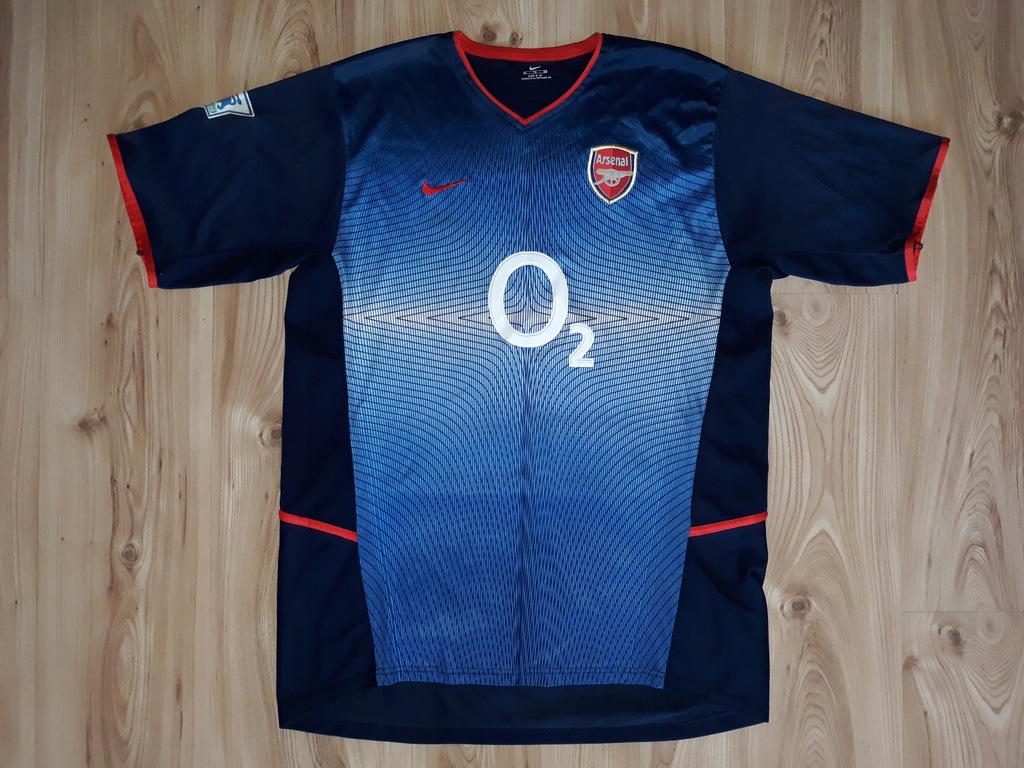 Koszulka Nike XL Arsenal Londyn O2 England 2003