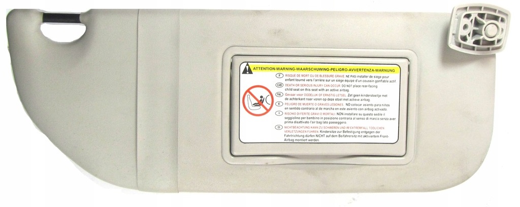 CITROEN C2 C3 OSŁONA SŁONECZNA daszek przeciwsłoneczny PRAWY lusterko