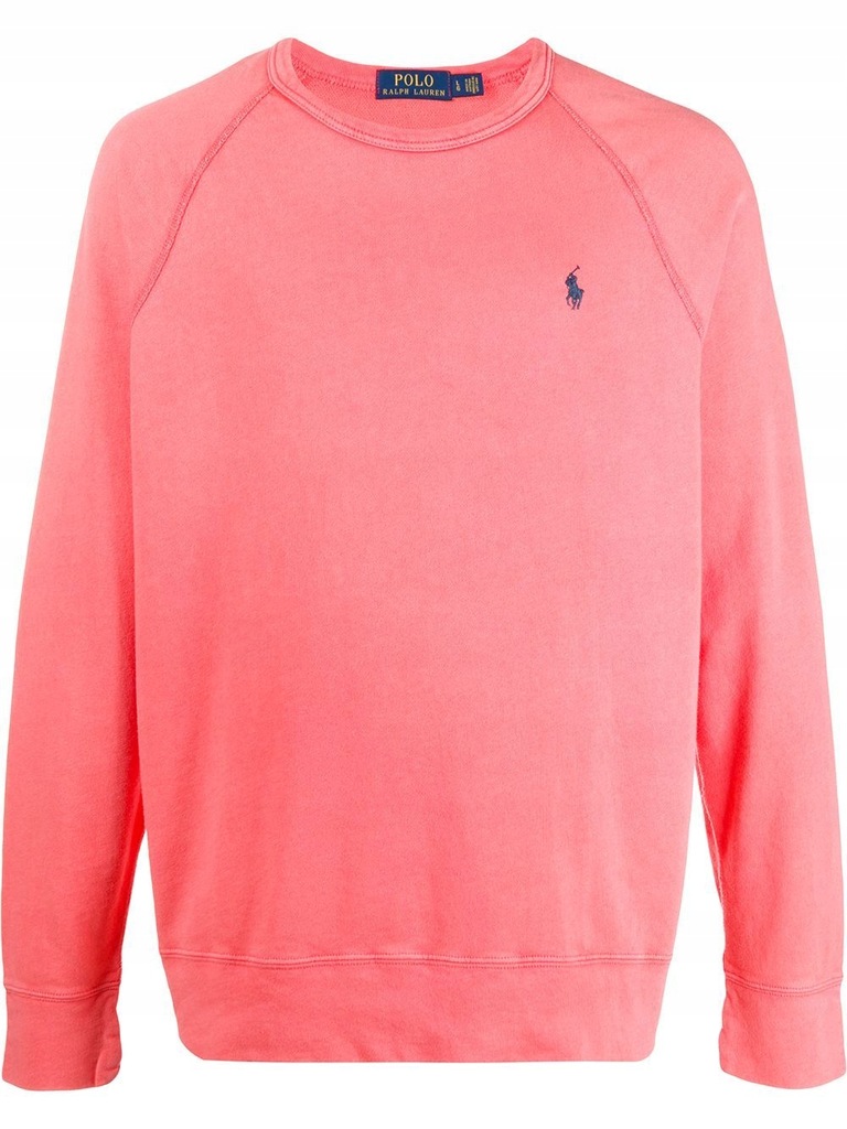 RALPH LAUREN MĘŻCZYZN RÓŻOWY BLUZY L INT