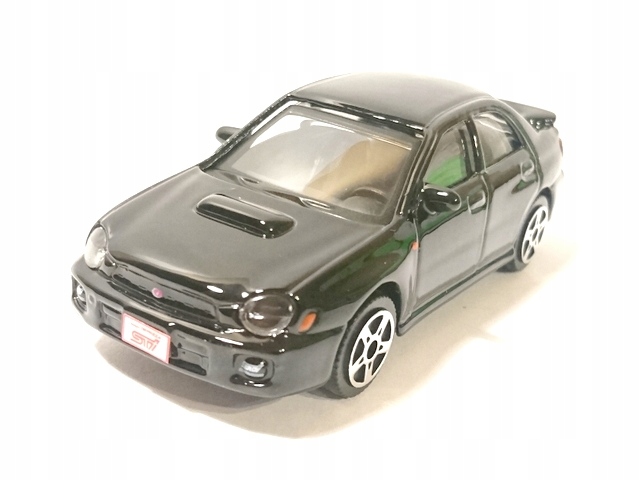 SUBARU IMPREZA WRX STI CZARNE BBURAGO 1:43