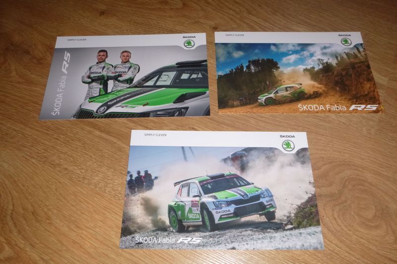 Rajdy - karty - Esapekka Lappi - Skoda Motorsport