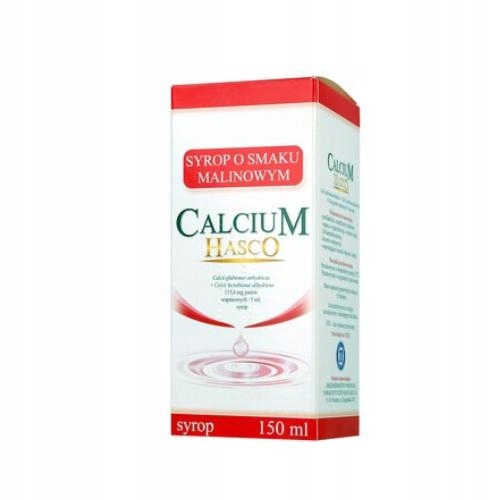CALCIUM Syrop o smaku malinowym - 150 ml