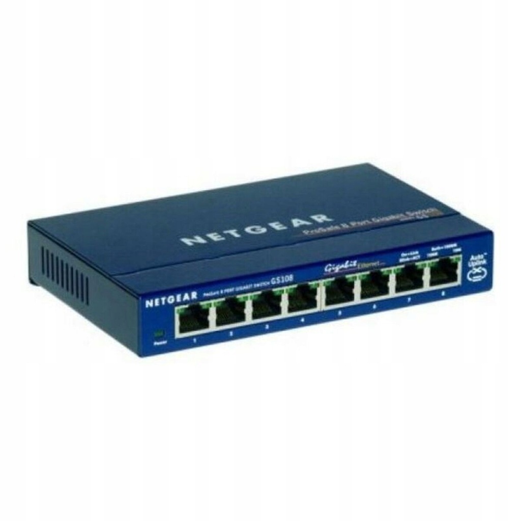 Centralka Switch na biurko Netgear GS108GE 8P G