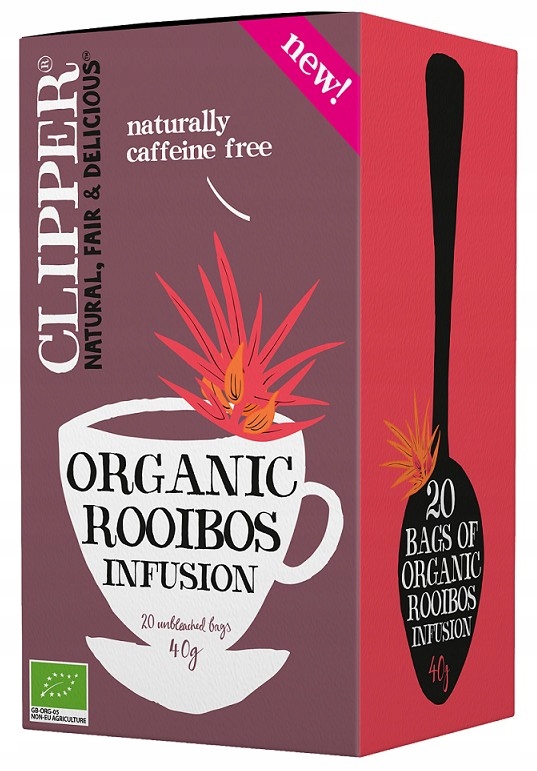 HERBATKA ROOIBOS BIO (20 x 2 g) 40 g - CLIPPER CLI