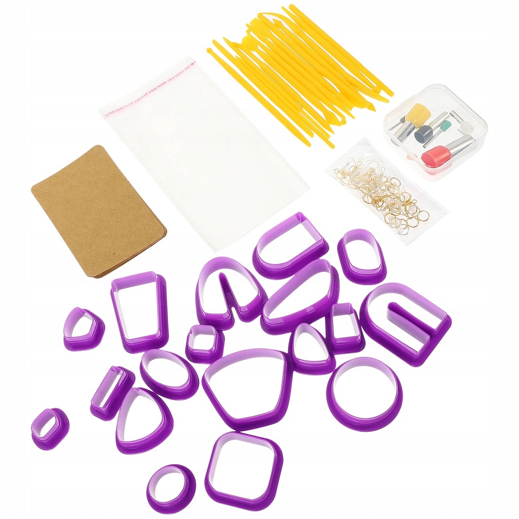 Clay Earring Making Set Supplies Molds