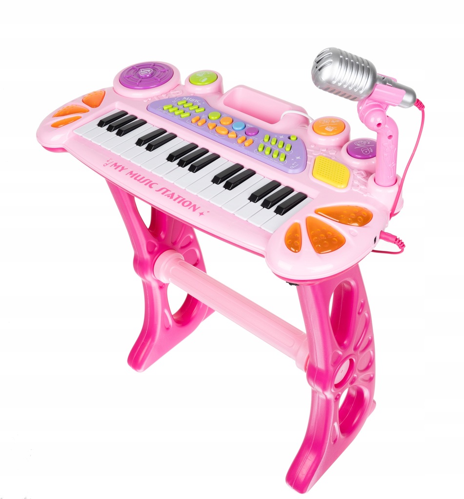 Купить Клавиатура Фортепиано для детей Орган Микрофон Табурет: отзывы, фото, характеристики в интерне-магазине Aredi.ru