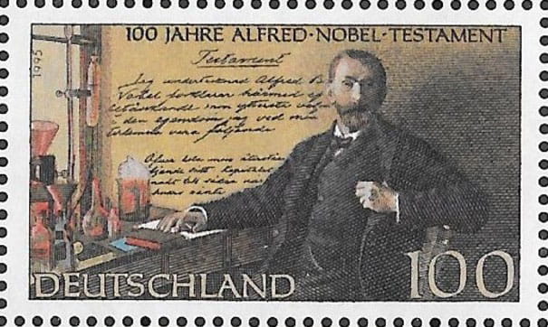 Niemcy 1995, Alfred Nobel, chemia. Cz. SŁANIA **