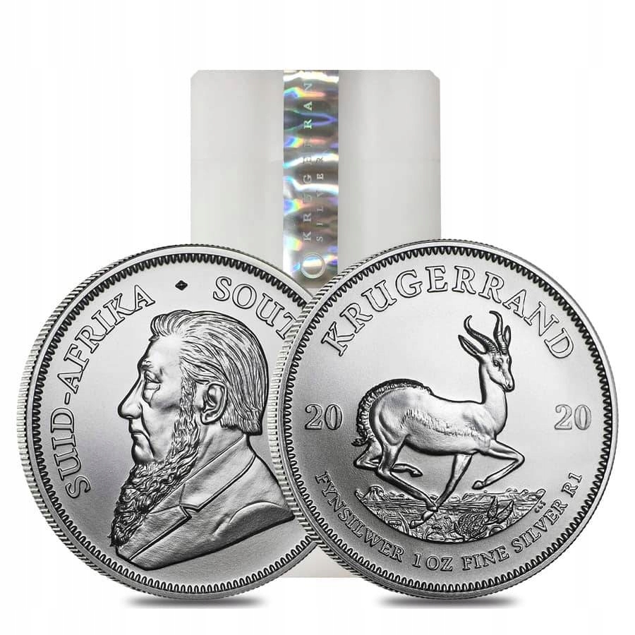 Купить 25 серебряных монет Крюгерранда 2020 года, тубус 9999 пробы, 1 унция: отзывы, фото, характеристики в интерне-магазине Aredi.ru