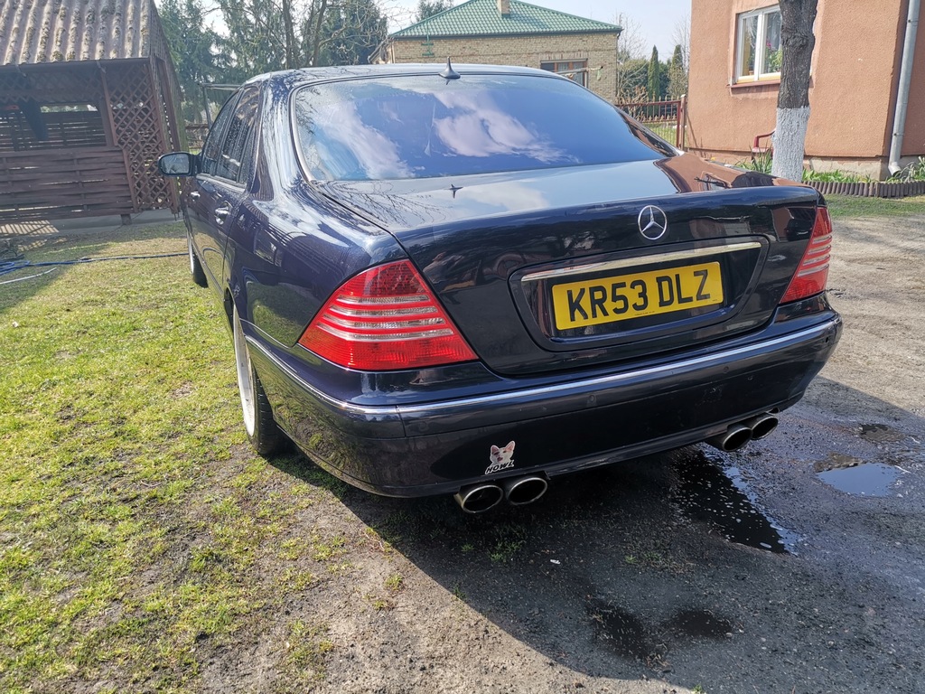 MercedesBenz W220 S430 LPG LONG ANGLIK NA CZĘŚCI