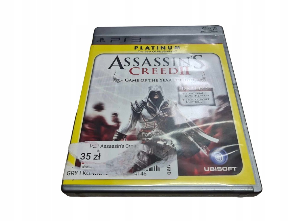 Gra na konsole Playstation 3 Assasin's Creed II