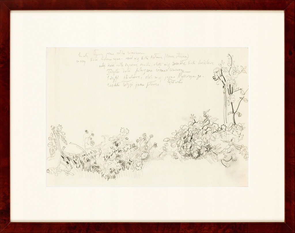 Józef MEHOFFER (1869-1946) Zwarzony ogród, 1929 r.