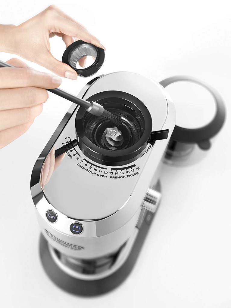 MŁYNEK do kawy żarnowy DeLonghi DEDICA KG520M - 8681428461 - oficjalne