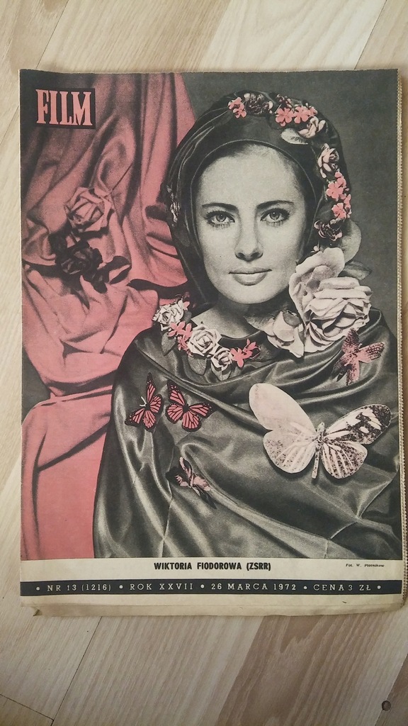 STARA GAZETA FILM NR 13 Z 26 MARCA 1972r