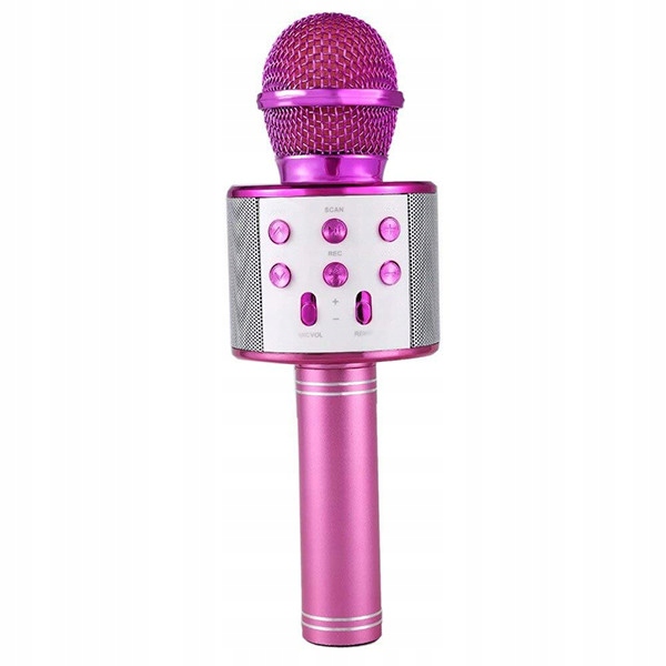Mikrofon Karaoke Bezprzewodowy Bluetooth Głośnik