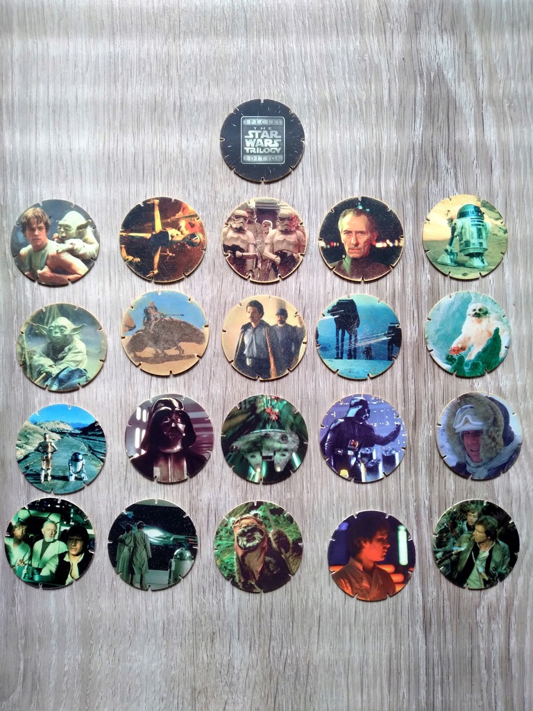 Komplet TAZOS Star Wars Special Edition Trilogy