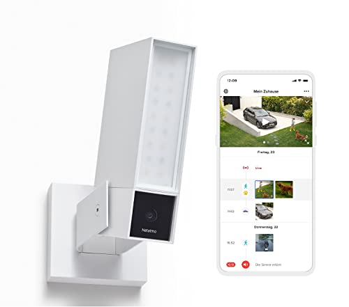 KAMERA MONITORUJĄCA ZEWNĘTRZNA WIFI NETATMO BIAŁY