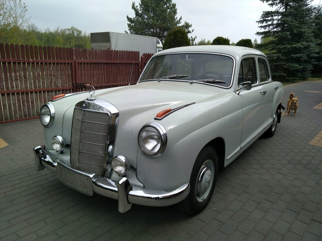 MERCEDES PONTON 219 W105 ROK 1959 8051504934 oficjalne