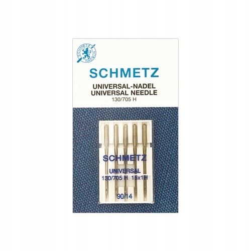 Igły Schmetz uniwersalne do tkanin, 5 szt. 5x90