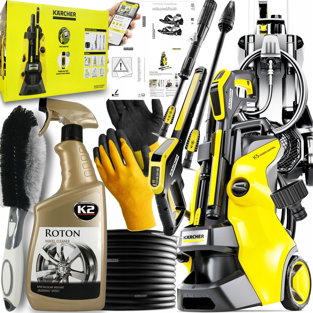 MYJKA CIŚNIENIOWA KARCHER K5 POWER CONTROL DO FELG - 11968695472 ...