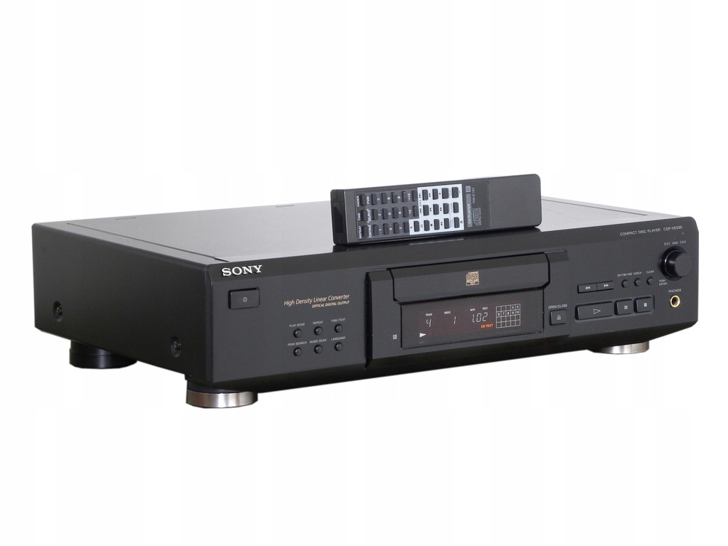 SONY CDP-XE530 - odtwarzacz CD/CDR z CD-TEXT